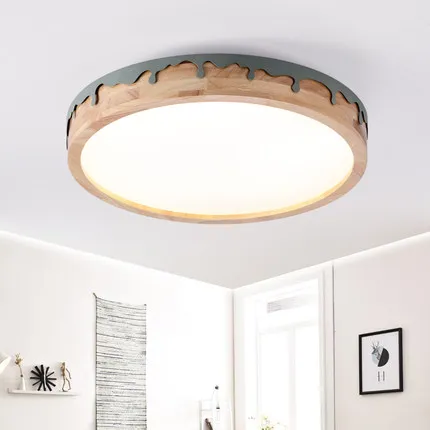 LED Round Ceiling Lights For Bedroom Dining Living Room Nordic Style Ceiling Mounted Lamp Wooden Kitchen Lighting Fixture
LED Round Ceiling Lights For Bedroom Dining Living Room Nordic Style Ceiling Mounted Lamp Wooden Kitchen Lighting Fixture
