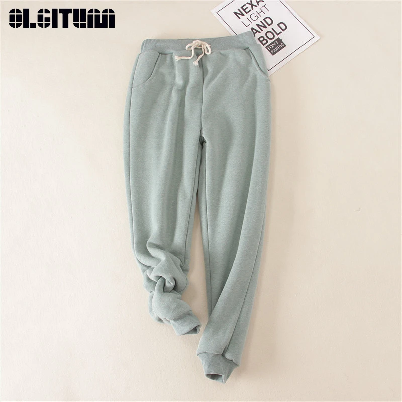M-2XL Lamnskin Winter Female Velvet Elastic Wasit Cotton Bottom 2018 Autumn Loose Thick Warm Women Pants Casual Harem Trousers
M-2XL Lamnskin Winter Female Velvet Elastic Wasit Cotton Bottom 2018 Autumn Loose Thick Warm Women Pants Casual Harem Trousers