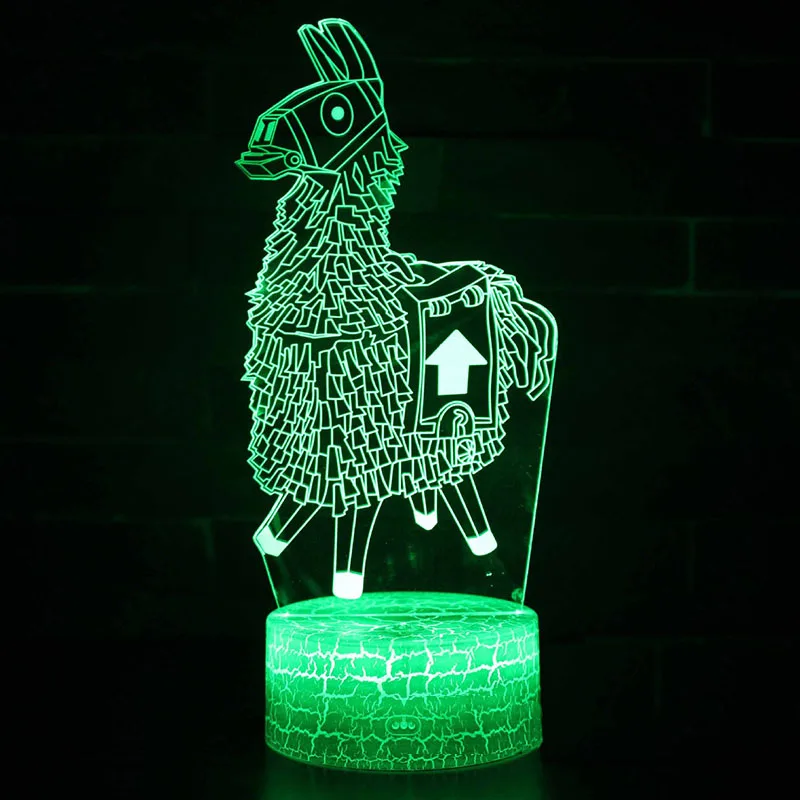 Kids Night Sleep LED Lights Projection Lamp Battle Royale Llama Acrylic Alpaca Action Figure Toys
Kids Night Sleep LED Lights Projection Lamp Battle Royale Llama Acrylic Alpaca Action Figure Toys