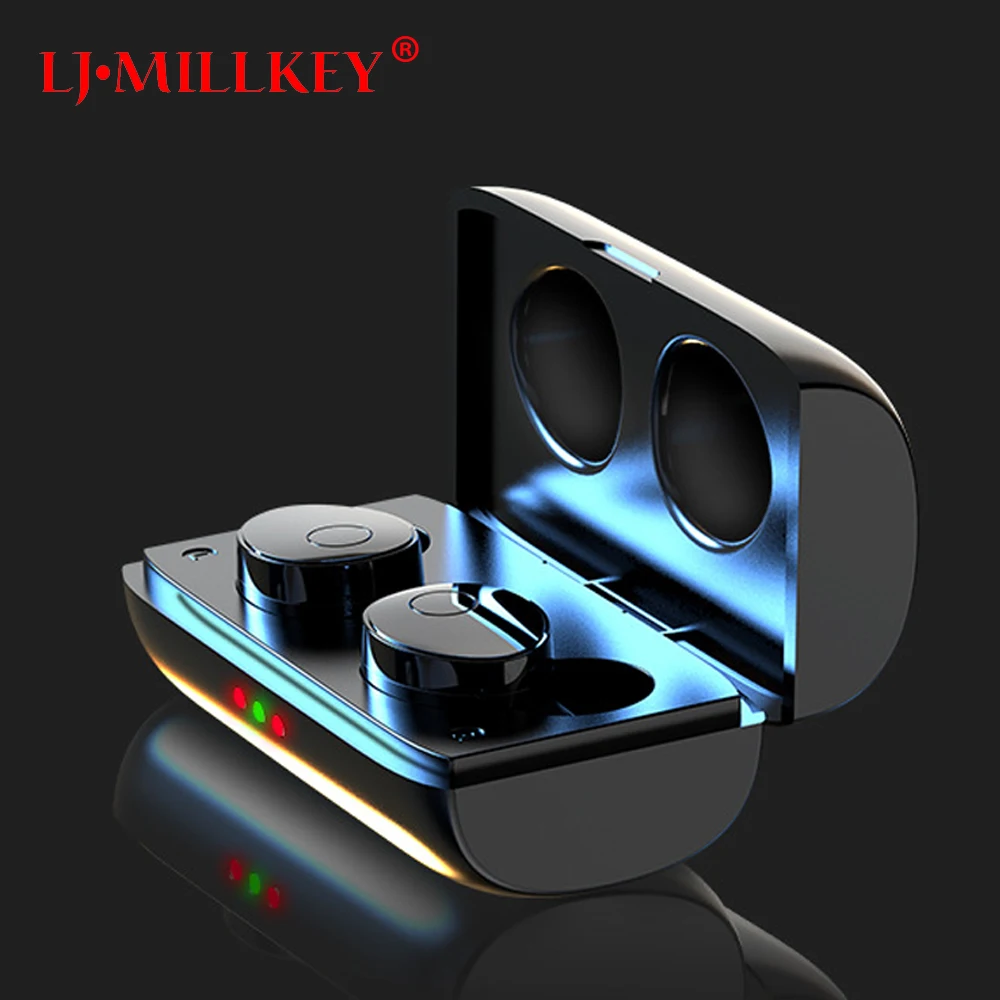 Original TWS 5.0 Bluetooth Wireless Headset HiFi Stereo Earbuds Sports Earphones Hands Free with Charging Compartment YZ279
Original TWS 5.0 Bluetooth Wireless Headset HiFi Stereo Earbuds Sports Earphones Hands Free with Charging Compartment YZ279