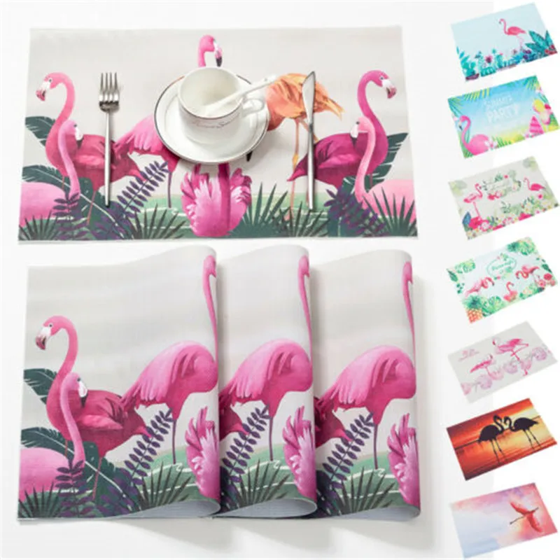 1Pc PVC Dinner Table Lunch Placemats Mat Food Plates Kitchen Coaster Flamingo Printed Pad 45*30cm
1Pc PVC Dinner Table Lunch Placemats Mat Food Plates Kitchen Coaster Flamingo Printed Pad 45*30cm