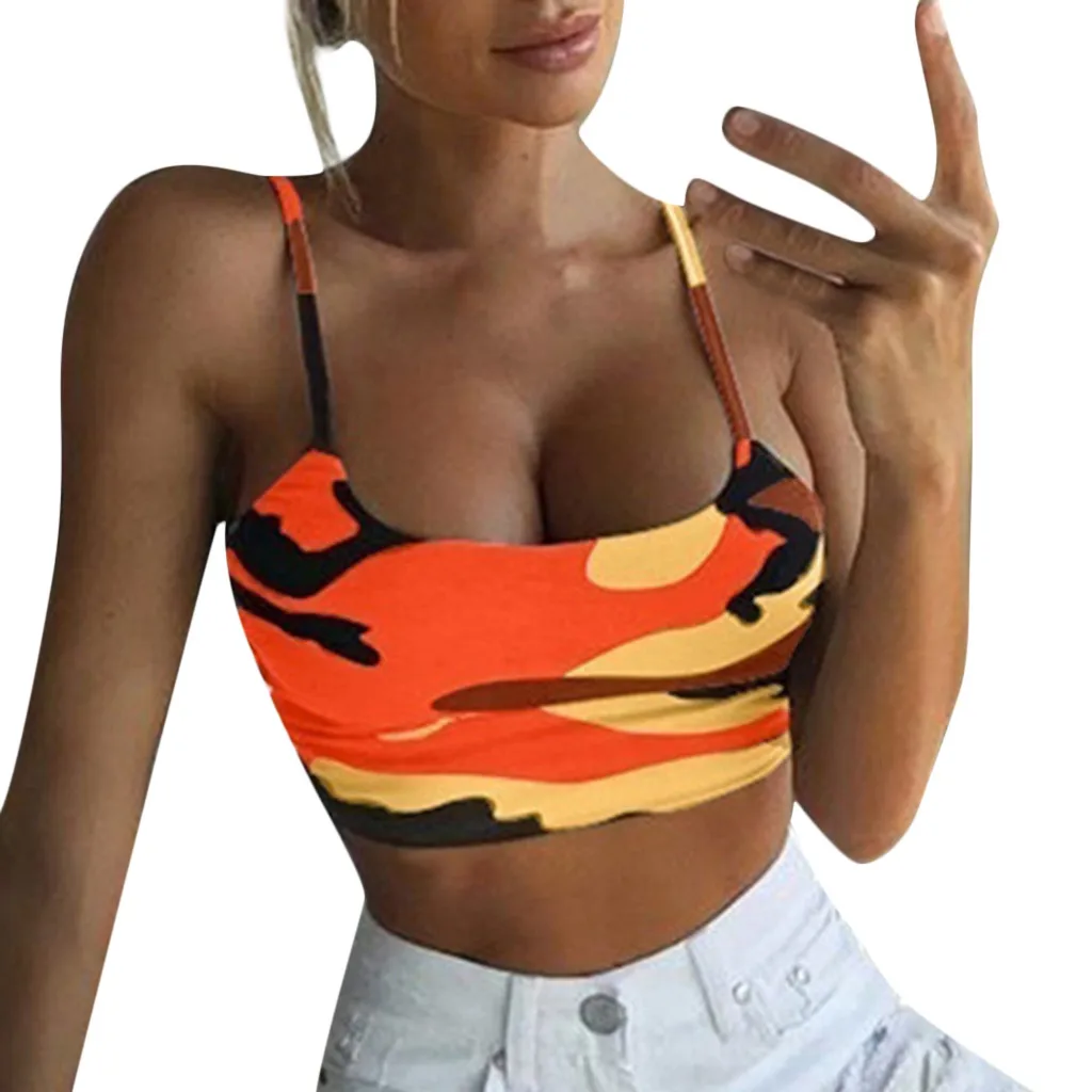 Women Camouflage Sleeveless Tank Top Bustier Bra Vest Crop Top Shirt Tank Tops Short Ropa Mujer Verano debardeur femme 2019 NEW
Women Camouflage Sleeveless Tank Top Bustier Bra Vest Crop Top Shirt Tank Tops Short Ropa Mujer Verano debardeur femme 2019 NEW