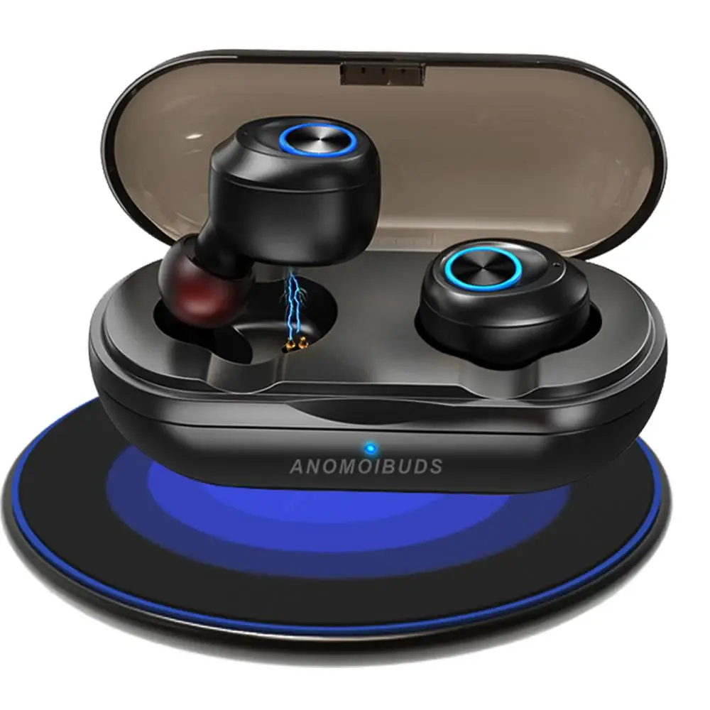Anomoibuds Mini Dual V5.0 Wireless Earphones Bluetooth Earphones 3D Stereo Sound Earbuds with Dual Microphone and Charging box
Anomoibuds Mini Dual V5.0 Wireless Earphones Bluetooth Earphones 3D Stereo Sound Earbuds with Dual Microphone and Charging box