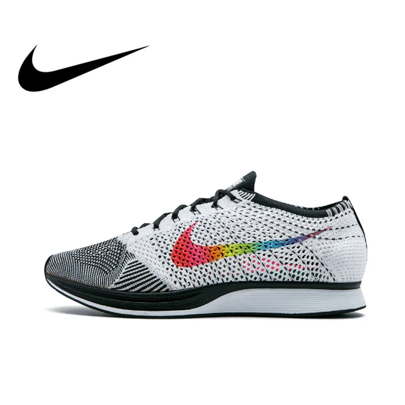 

Nike Flyknit Racer Original Authentic Men's Running Shoes Breathable Sport Outdoor Sneakers Comfortable Durable 526628-500