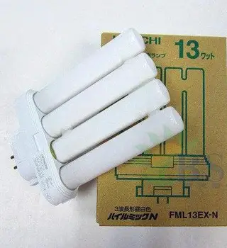 HITACHI FML13EX-N 13W compact fluorescent bulb,FML13EXN CFL 5000K daylight white color lamp,4 pins parallel tube,FML 13EX-N
HITACHI FML13EX-N 13W compact fluorescent bulb,FML13EXN CFL 5000K daylight white color lamp,4 pins parallel tube,FML 13EX-N