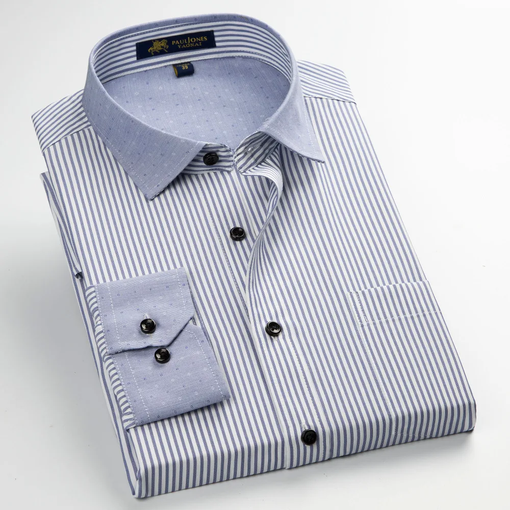 MACROSEA Men's Striped/Plaid Dress Formal Shirts Classic Style Men's Patchwork Contrast Color Leisure Shirts Men Casual Shirt
MACROSEA Men's Striped/Plaid Dress Formal Shirts Classic Style Men's Patchwork Contrast Color Leisure Shirts Men Casual Shirt