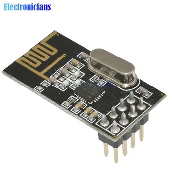 10Pcs Mutipoint Communication 125 Channels NRF24L01 + 2.4GHz Antenna Wireless Transceiver Module High GFSK Efficiency
10Pcs Mutipoint Communication 125 Channels NRF24L01 + 2.4GHz Antenna Wireless Transceiver Module High GFSK Efficiency