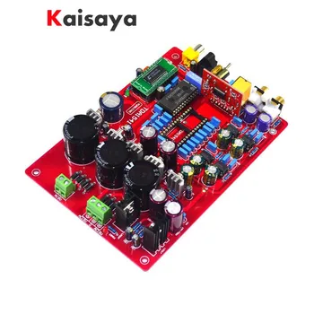 CS8412+NE5534 YJ00122-TDA1541 Fiber Coaxial Decoder DAC Board for hifi amplifier (With USB, not including 1541 IC)
CS8412+NE5534 YJ00122-TDA1541 Fiber Coaxial Decoder DAC Board for hifi amplifier (With USB, not including 1541 IC)