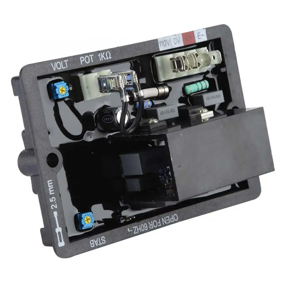 AVR R220 Automatic Voltage Regulator Controller Generator Gensets Parts120VAC Input Single Phase Two-wire
AVR R220 Automatic Voltage Regulator Controller Generator Gensets Parts120VAC Input Single Phase Two-wire
