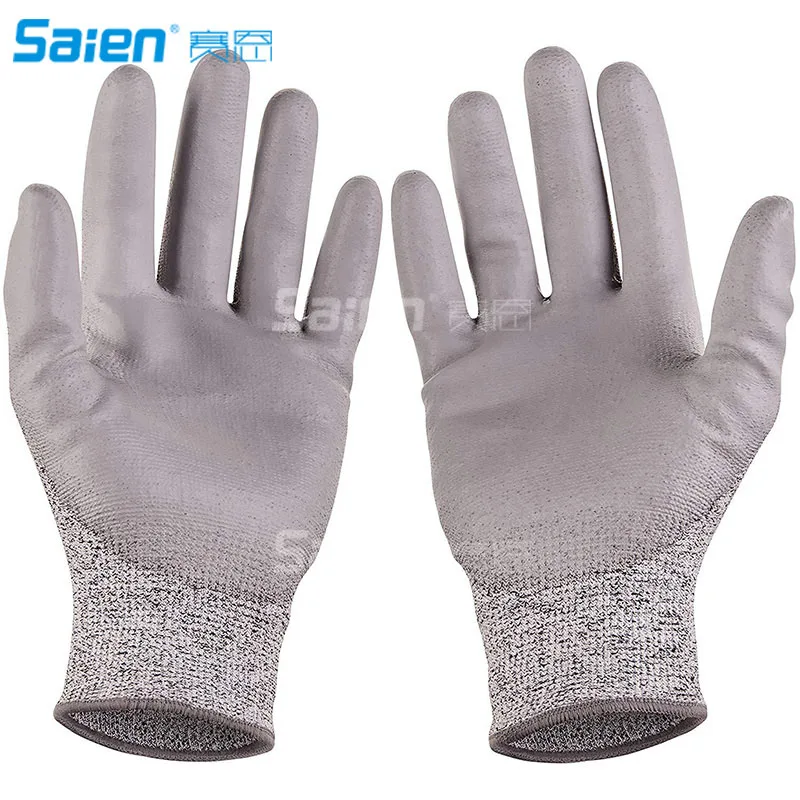 PU Coated Cut Resistant Gloves, Non-Slip Breathable Barehand Sensitivity Work Gloves, Ideal for Kitchen Cutting Fishing
PU Coated Cut Resistant Gloves, Non-Slip Breathable Barehand Sensitivity Work Gloves, Ideal for Kitchen Cutting Fishing