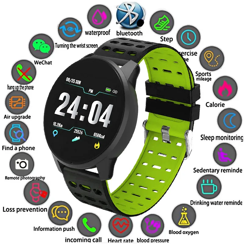 Fashion smart bracelet for women real-time sleep monitoring 24 hours heart rate monitoring blood pressure monitoring smart Watch
Fashion smart bracelet for women real-time sleep monitoring 24 hours heart rate monitoring blood pressure monitoring smart Watch