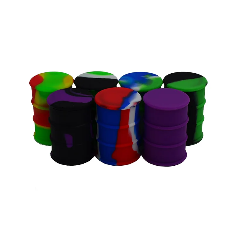20pcs 26ml Oil Barrel Drum Wax Silicone Container for butane Oil/wax concentrate or silicone Bho Non Stick Slick oil Dab wax jar
20pcs 26ml Oil Barrel Drum Wax Silicone Container for butane Oil/wax concentrate or silicone Bho Non Stick Slick oil Dab wax jar