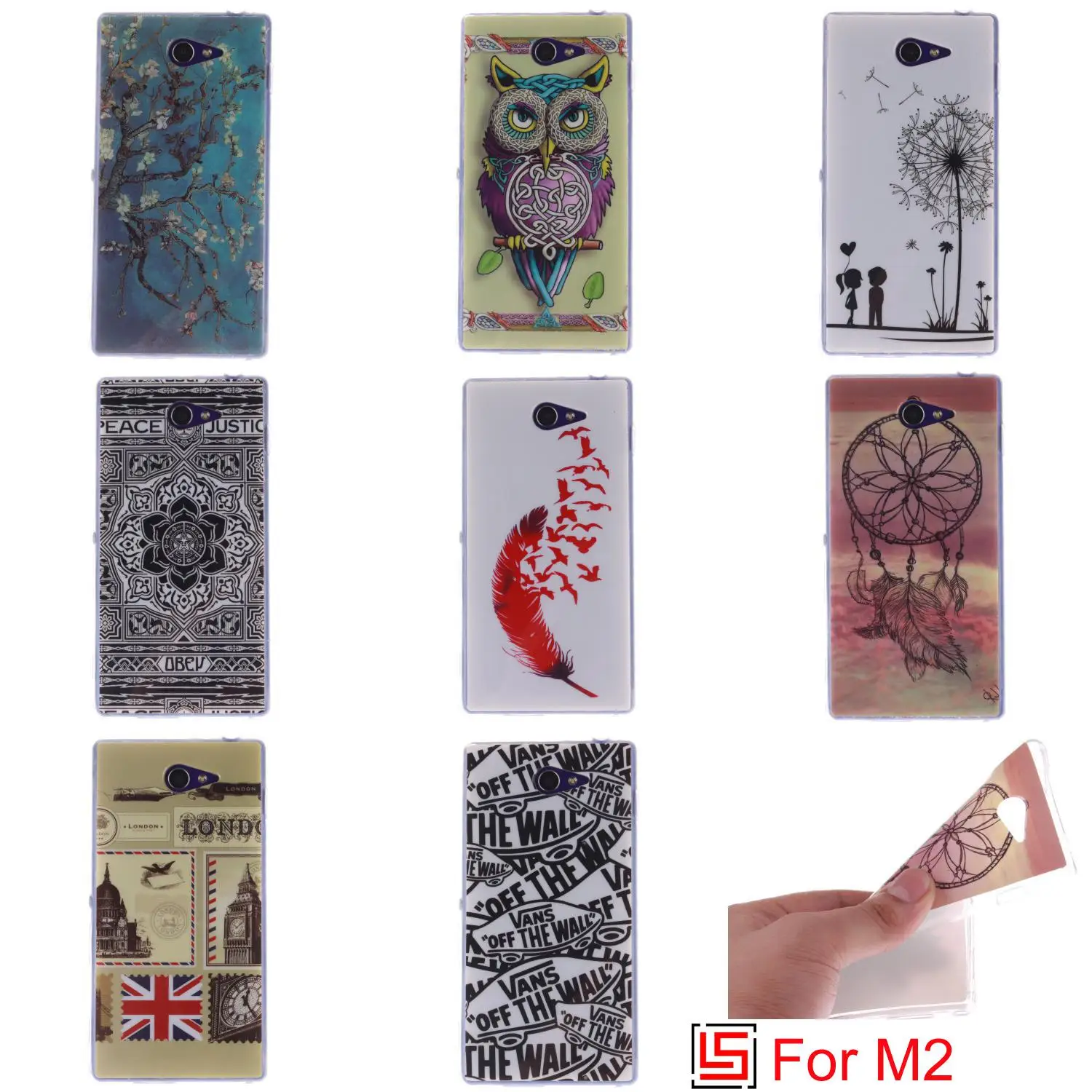 Art Ultra Thin TPU Silicone Soft Phone Case fundas shell Cover Cove Bag For Sony Xperia M2 D2305 D2303 Tree Dandelion Tiger
Art Ultra Thin TPU Silicone Soft Phone Case fundas shell Cover Cove Bag For Sony Xperia M2 D2305 D2303 Tree Dandelion Tiger