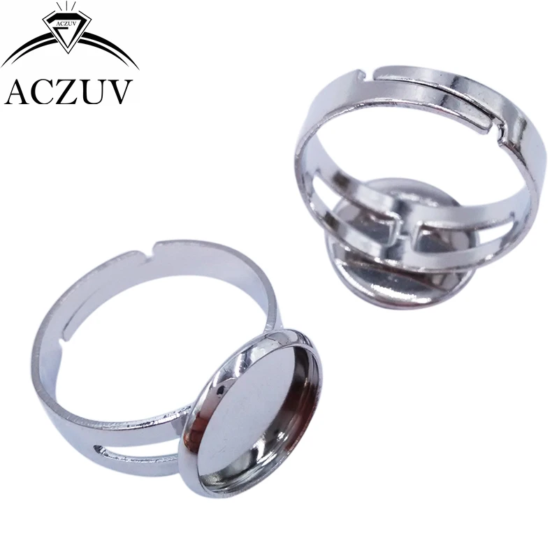 100pcs Rhodium Plated 12mm 14mm 16mm 18mm 20mm 25mm Bezel Blank Adjustable Ring Blanks Base Cabochon Rings Settings TJZT028
100pcs Rhodium Plated 12mm 14mm 16mm 18mm 20mm 25mm Bezel Blank Adjustable Ring Blanks Base Cabochon Rings Settings TJZT028