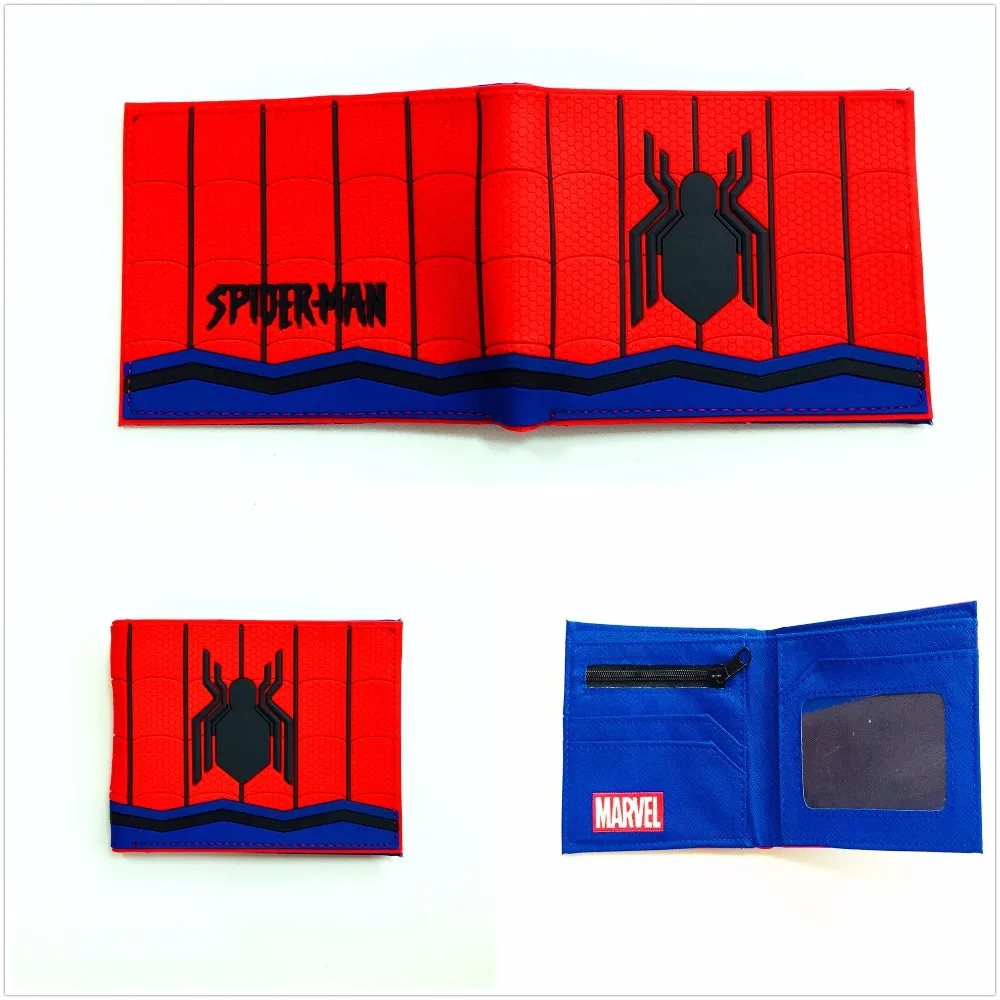Marvel Comics Wallet Spiderman Cartoon Wallets Short PVC Bi-fold Card Holder Purse W1069Q
Marvel Comics Wallet Spiderman Cartoon Wallets Short PVC Bi-fold Card Holder Purse W1069Q
