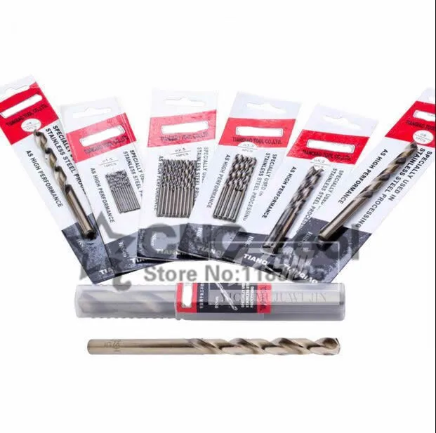 1PCS 7.6mm-20mm HSS-CO M42 Drill Bits Cobalt twist Drill Bit (7.8/8/8.5/9/9.5/10/10.5/11/11.5/12/12.5/13/14/15/16/17/18/19/20mm)
1PCS 7.6mm-20mm HSS-CO M42 Drill Bits Cobalt twist Drill Bit (7.8/8/8.5/9/9.5/10/10.5/11/11.5/12/12.5/13/14/15/16/17/18/19/20mm)