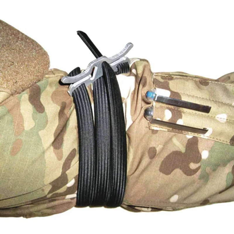 93 cm First Aid Medical Tourniquet High quality Outdoor Durable Combat Application Emergency Tool Survival Elastic rope Black2
93 cm First Aid Medical Tourniquet High quality Outdoor Durable Combat Application Emergency Tool Survival Elastic rope Black2