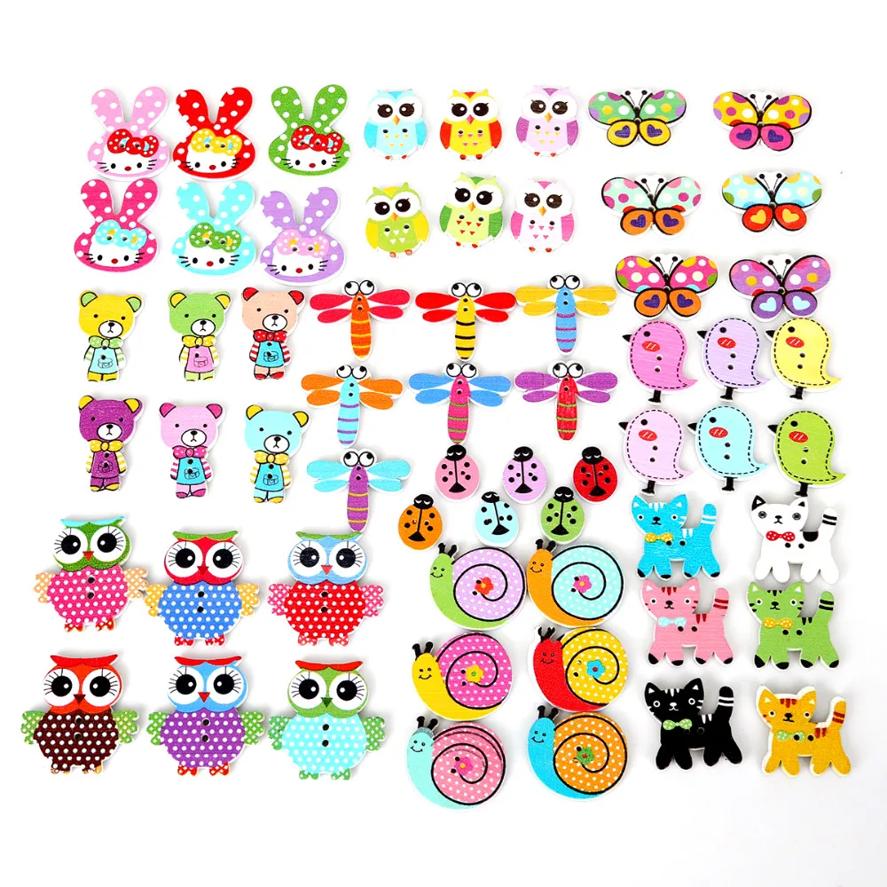 100PCs Random Mixed Decorative Flatblck Buttons Lovely Conveyance 2 Holes Mixed Sewing Wooden Buttons Scrapbooking
100PCs Random Mixed Decorative Flatblck Buttons Lovely Conveyance 2 Holes Mixed Sewing Wooden Buttons Scrapbooking