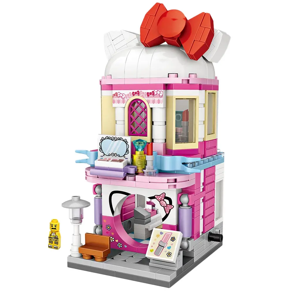 LOZ Blocks Mini Blocks Diy Makeup shop Building Blocks Commercial street business street toys for children gift collection 1629
LOZ Blocks Mini Blocks Diy Makeup shop Building Blocks Commercial street business street toys for children gift collection 1629