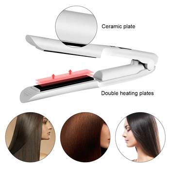 Portable USB Recharging Professional Mini Hair Straightener Cordless Hair Flat Iron Hairs Tool Hair Straightener Brush
Portable USB Recharging Professional Mini Hair Straightener Cordless Hair Flat Iron Hairs Tool Hair Straightener Brush