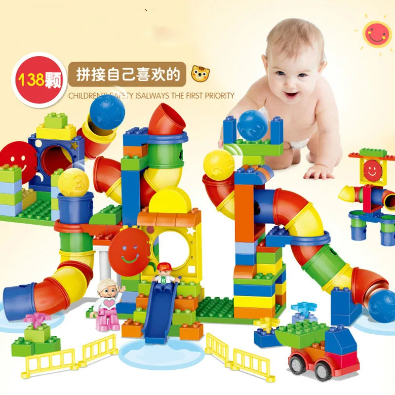Star City 132 Super Large Color Boxed Pipeline Park Building Blocks Toys Children's Educational Gifts Marble Run Tube Blocks
Star City 132 Super Large Color Boxed Pipeline Park Building Blocks Toys Children's Educational Gifts Marble Run Tube Blocks