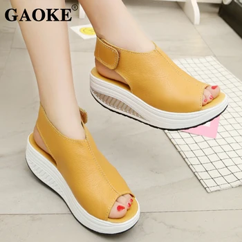 2019 Woman Sandals Woman Gladiator Wedges Footwear Summer Beach Woman Platorm Shoes High Heel Platform Sandals Peep Toe Sandals
2019 Woman Sandals Woman Gladiator Wedges Footwear Summer Beach Woman Platorm Shoes High Heel Platform Sandals Peep Toe Sandals