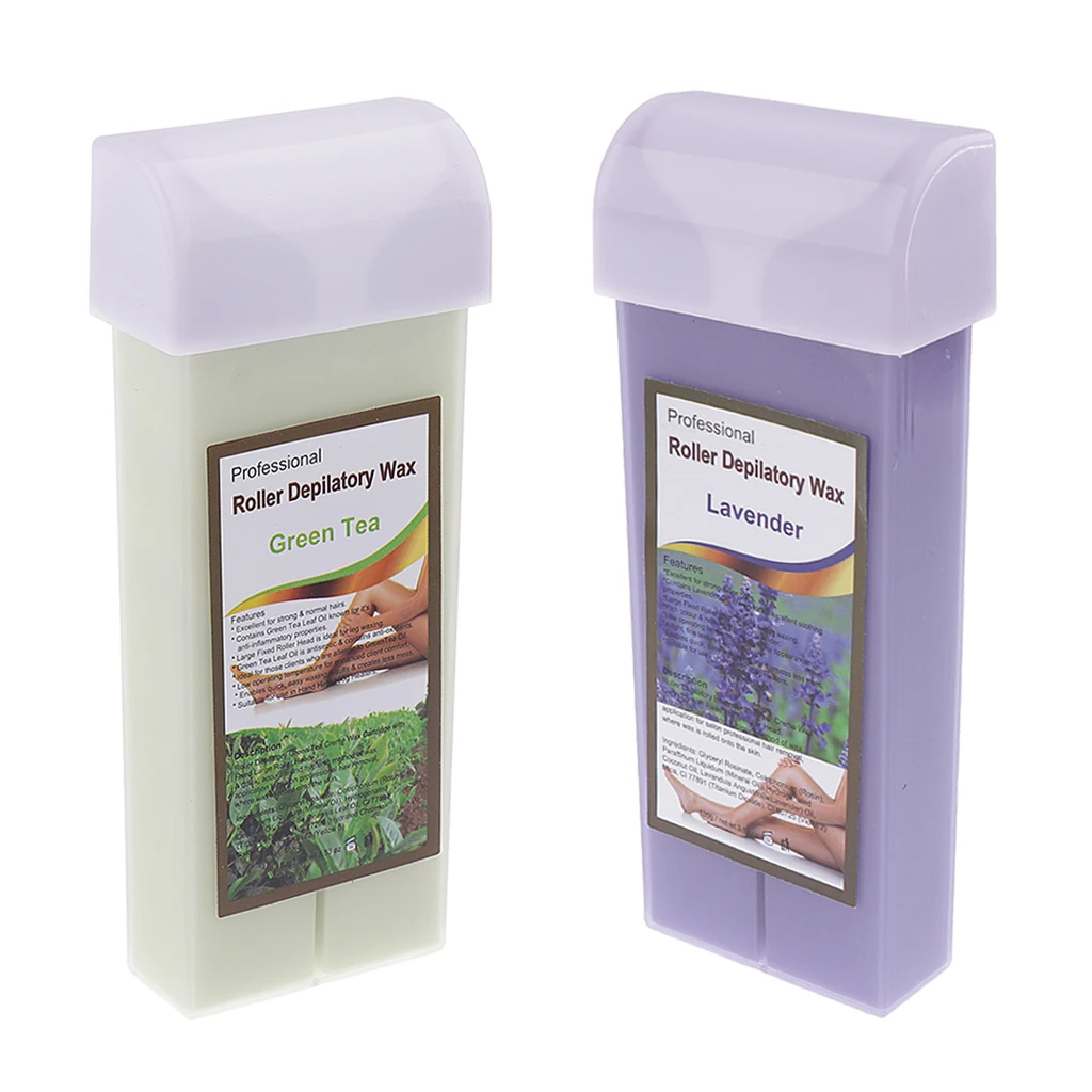 2 X100g Roll-on Refillable Wax Cartridge Waxing Roll Hair Removal Cream Supplier For Hot Depilatory Heater Warmer 2 X100g Roll-on Refillable Wax Cartridge Waxing Roll Hair Removal Cream Supplier For Hot Depilatory Heater Warmer