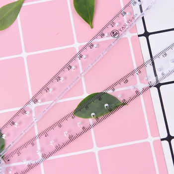 Stationery School Folding 30Cm Straight Acrylic Rulers Supplies Student Children Transparent Clear Drawing Ruler
Stationery School Folding 30Cm Straight Acrylic Rulers Supplies Student Children Transparent Clear Drawing Ruler