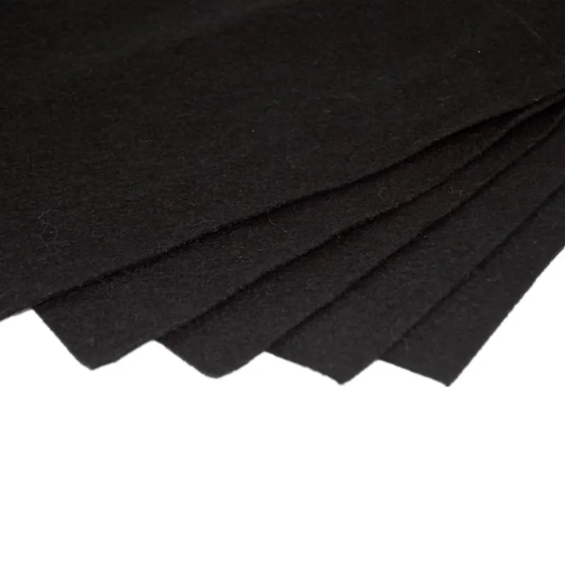 Black Non Woven Felt Fabric Sheets Fiber Thick Kids DIY Craft Assorted Fabric Square Embroidery Scrapbooking Craft AA8505
Black Non Woven Felt Fabric Sheets Fiber Thick Kids DIY Craft Assorted Fabric Square Embroidery Scrapbooking Craft AA8505