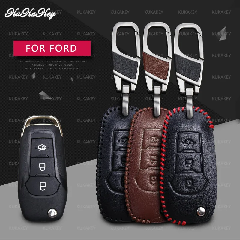 3Button Leather Car Remote key Case Cover Shell Holder For Ford Focus Everest Explorer Edge Kuga Auto Protection Key Accessories
3Button Leather Car Remote key Case Cover Shell Holder For Ford Focus Everest Explorer Edge Kuga Auto Protection Key Accessories