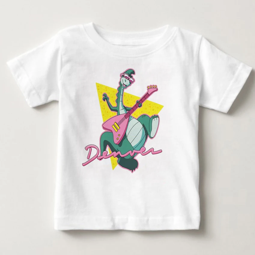 2018 summer tshirt Denver The Last Dinosaur Playing Guitar Rock And Roll T Shirt children T-shirt Cool Funny kids Tshirt MJ
2018 summer tshirt Denver The Last Dinosaur Playing Guitar Rock And Roll T Shirt children T-shirt Cool Funny kids Tshirt MJ