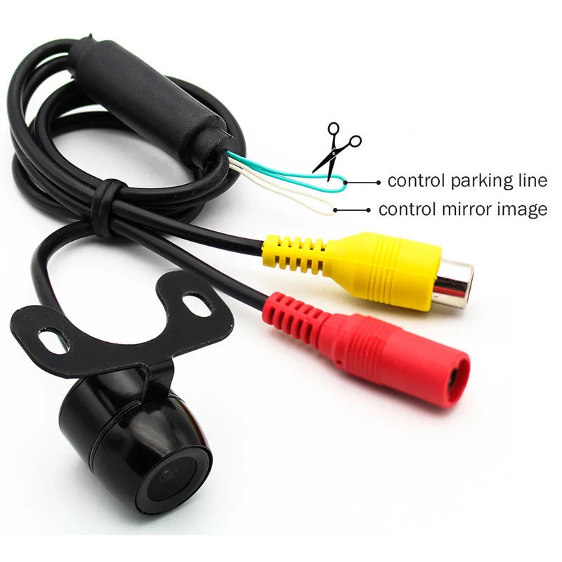 ANSHILONG Car Front View HD Video Camera Waterproof Wide Angle 6 Meter Cable with mirror image switch wire
ANSHILONG Car Front View HD Video Camera Waterproof Wide Angle 6 Meter Cable with mirror image switch wire