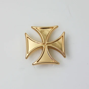 (KB605) Wholesale 50pc 1'' Maltese Cross Concho Saddlery Tack Belt Concho Leathercraft Gold 
(KB605) Wholesale 50pc 1'' Maltese Cross Concho Saddlery Tack Belt Concho Leathercraft Gold