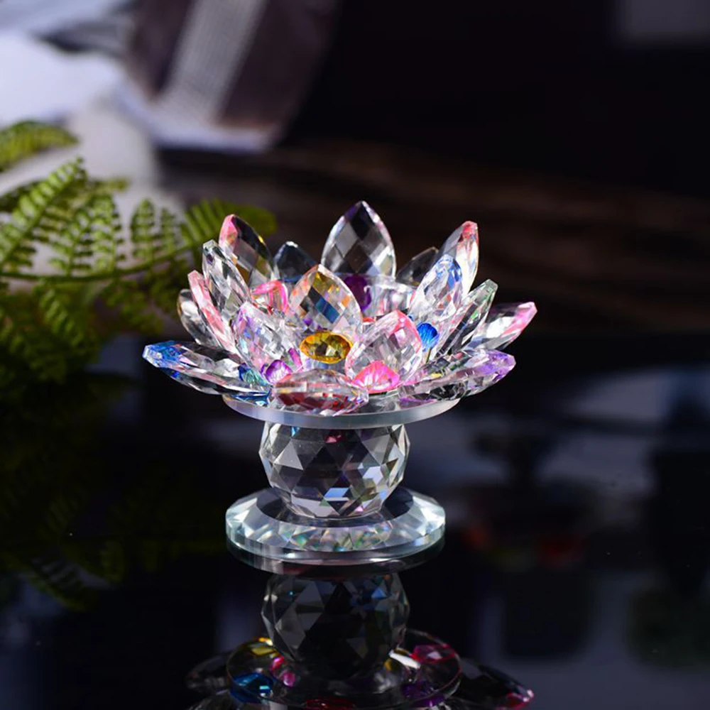 Crystal Glass Block Lotus Flower Metal Candle Holders Feng Shui Home Decor Big Tealight Candle for Stand Holder Candlesticks
Crystal Glass Block Lotus Flower Metal Candle Holders Feng Shui Home Decor Big Tealight Candle for Stand Holder Candlesticks