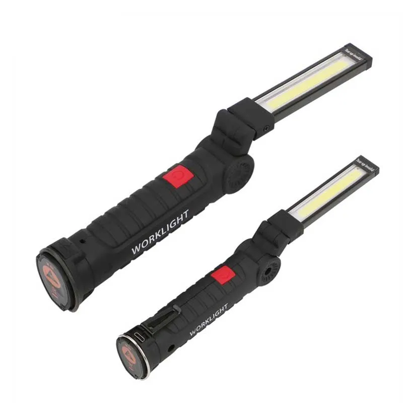 Portable 5 Mode COB Torch Flashlight USB Flashlight Rechargeable Magnetic LED Work Light COB Lanterna Hook Pendant Lamp for Camp
Portable 5 Mode COB Torch Flashlight USB Flashlight Rechargeable Magnetic LED Work Light COB Lanterna Hook Pendant Lamp for Camp