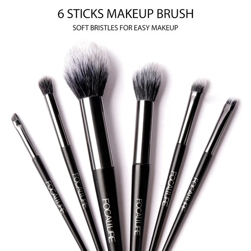 6Pcs/set Makeup Brushes Kits Professional Natural Cosmetics Eyeshadow Powder Foundation Eyeliner Highlighter Make Up Brushes Set
6Pcs/set Makeup Brushes Kits Professional Natural Cosmetics Eyeshadow Powder Foundation Eyeliner Highlighter Make Up Brushes Set