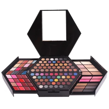 Eyeshadow Pallete Blush Concealer Lip Gloss Professional Matte Shimmer Cosmetics Smoky Waterproof Lasting Natural Makeup Palette
Eyeshadow Pallete Blush Concealer Lip Gloss Professional Matte Shimmer Cosmetics Smoky Waterproof Lasting Natural Makeup Palette