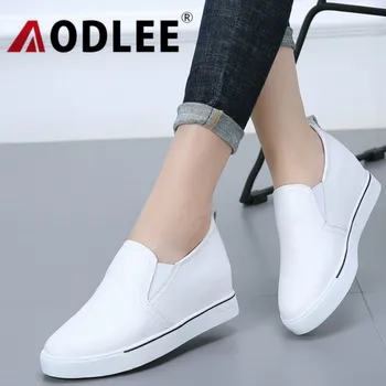 AODLEE 2020 Increasing Shoes Women Flats Platform Shoes Patent Leather Slip on Creeper Woman Loafers tenis feminino Ladies Shoes
AODLEE 2020 Increasing Shoes Women Flats Platform Shoes Patent Leather Slip on Creeper Woman Loafers tenis feminino Ladies Shoes