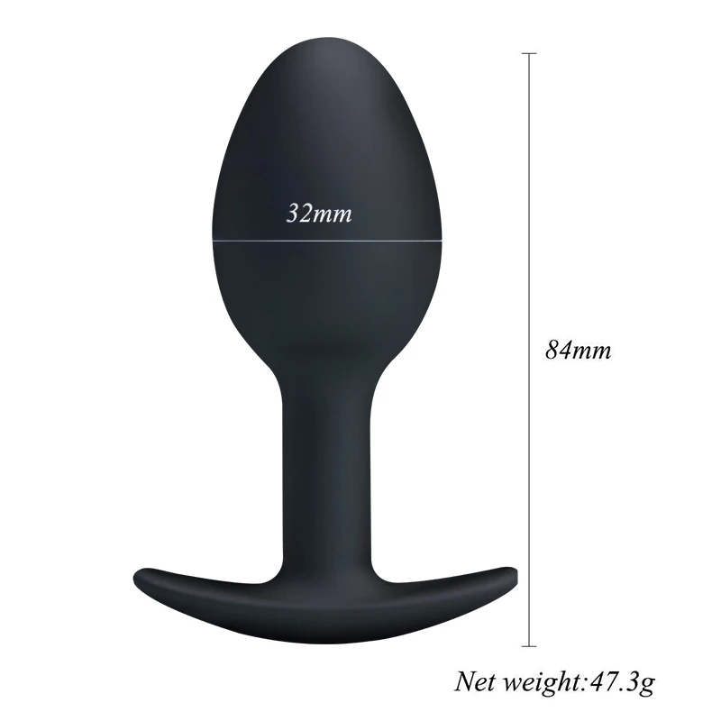 A Stainless Steel Ball Inside Anal Sex Toys Vibrators Dildo Vibrator For Women Masturbator For Men Butt Plug Intimate Goods