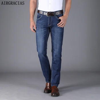 AIRGRACIAS Men Jeans Business Casual Summer Straight Slim Fit Blue Jeans Stretch Denim Pants Trousers Classic Cowboys Size 28-40
AIRGRACIAS Men Jeans Business Casual Summer Straight Slim Fit Blue Jeans Stretch Denim Pants Trousers Classic Cowboys Size 28-40