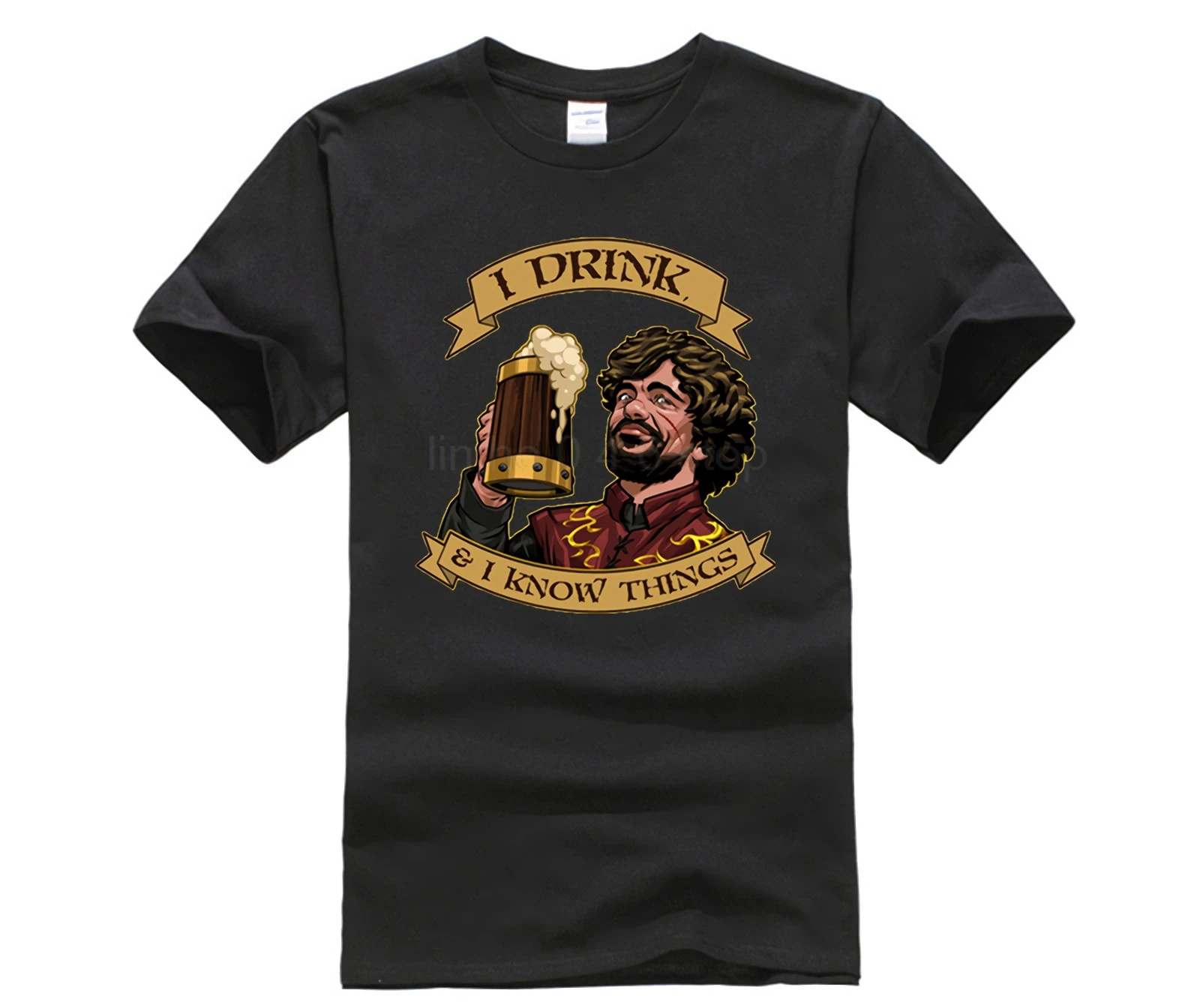 Men's Tyrion Lannister I DRINK AND I KNOW THINGS T-shirts 2019 Summer Game of Thrones Tee Shirt
Men's Tyrion Lannister I DRINK AND I KNOW THINGS T-shirts 2019 Summer Game of Thrones Tee Shirt