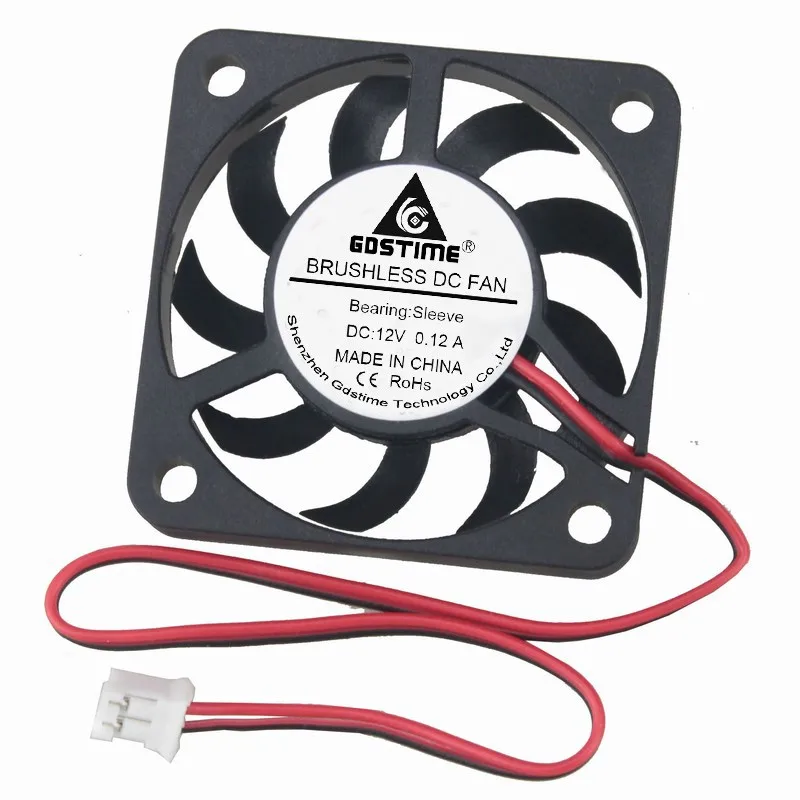 10 Pieces Gdstime DC 12V 40mm x 7mm 4cm Cooler Brushless Cooling Fan 40x40x7mm 2Pin
10 Pieces Gdstime DC 12V 40mm x 7mm 4cm Cooler Brushless Cooling Fan 40x40x7mm 2Pin