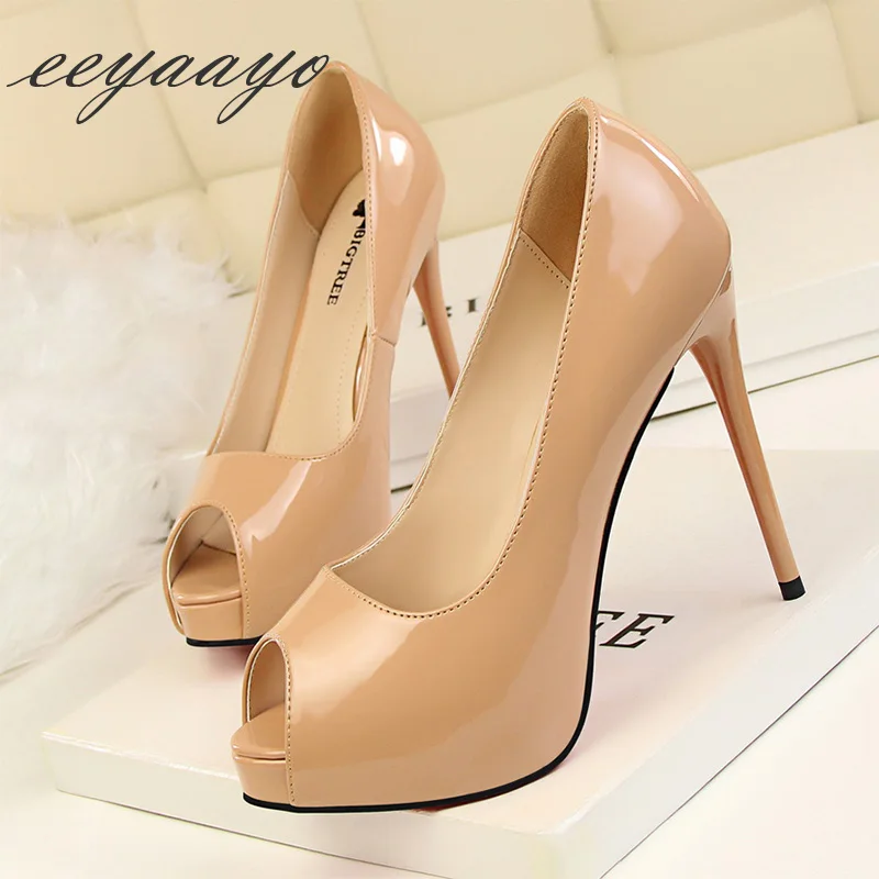 2019 New Spring/Autumn Women Pumps High Thin Heel Peep Toe Fashion Sexy Ladies Women Platform Shoes Nude Female High Heels Pumps
2019 New Spring/Autumn Women Pumps High Thin Heel Peep Toe Fashion Sexy Ladies Women Platform Shoes Nude Female High Heels Pumps