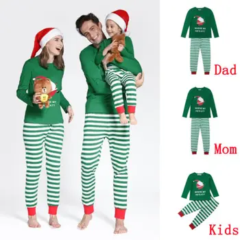 Emmababy Xmas Fashion Kids Christmas Pyjamas Clothes set 2018 Family Matching Outfits Pajamas Cotton Nightwear Sleepwear Green
Emmababy Xmas Fashion Kids Christmas Pyjamas Clothes set 2018 Family Matching Outfits Pajamas Cotton Nightwear Sleepwear Green