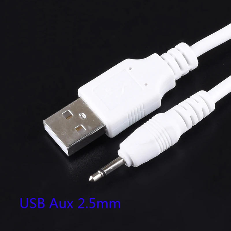 Hot sales USB Jack Plug Aux 2.5mm Audio line cable 100cm length white I shape Straight high quality
Hot sales USB Jack Plug Aux 2.5mm Audio line cable 100cm length white I shape Straight high quality