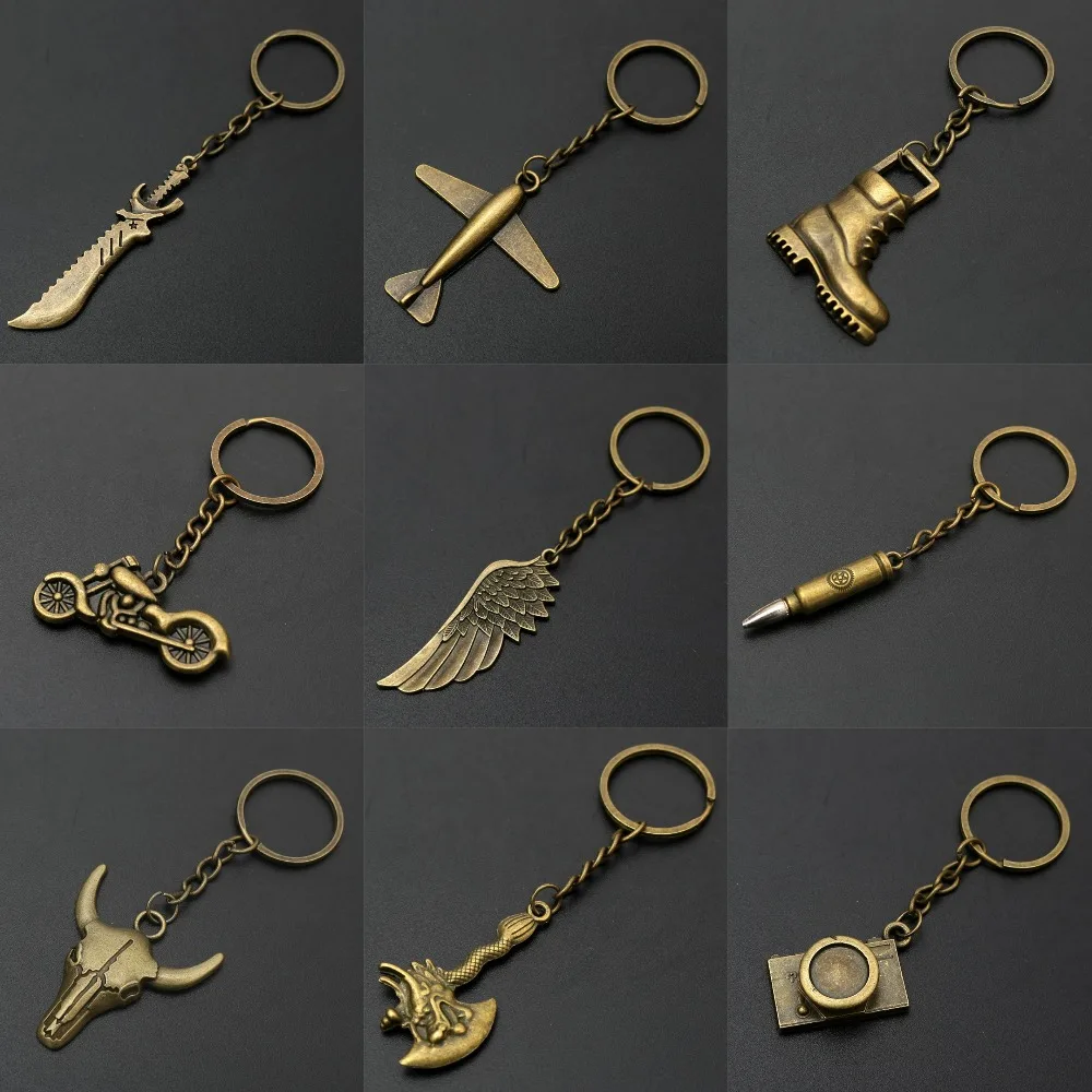 New fashion charm key chain retro key ring pendant men and women waist hanging creative pendant key ring small gift small gift
New fashion charm key chain retro key ring pendant men and women waist hanging creative pendant key ring small gift small gift