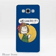 2760CA POWER TO THE PEANUTS Transparent Hard Cover Case for Galaxy A3 A5 A7 A8 Note 2 3 4 5 J5 J7 Grand 2 & Prime