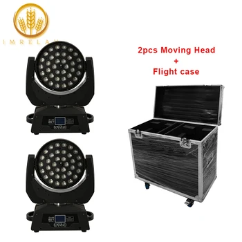 IMRELAX 2pcs 36*15w RGBWA 5in1 LED Moving Head Light With Flight Case Package Stage Effect Lamp for DJ Disco Club Party Dance
IMRELAX 2pcs 36*15w RGBWA 5in1 LED Moving Head Light With Flight Case Package Stage Effect Lamp for DJ Disco Club Party Dance