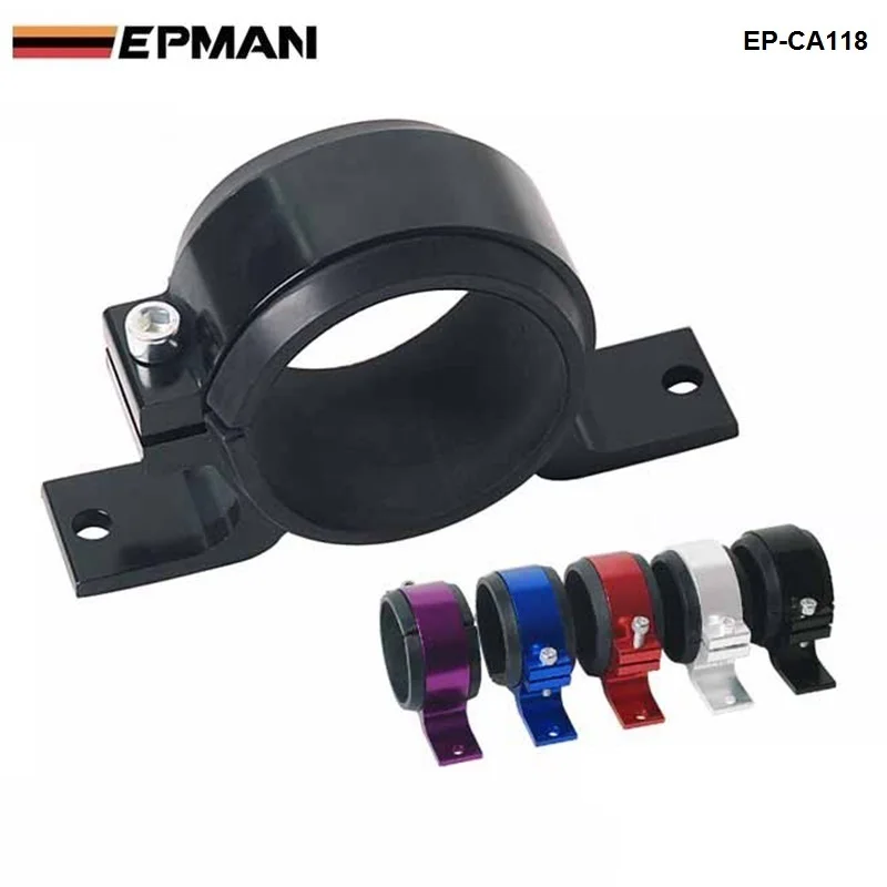 EPMAN -Aluminum Single Fuel Pump Bracket / Fuel Filter Bracket 60 MM FOR WALBRO 044 BRACKET For Seat 2001-2006 EP-CA118