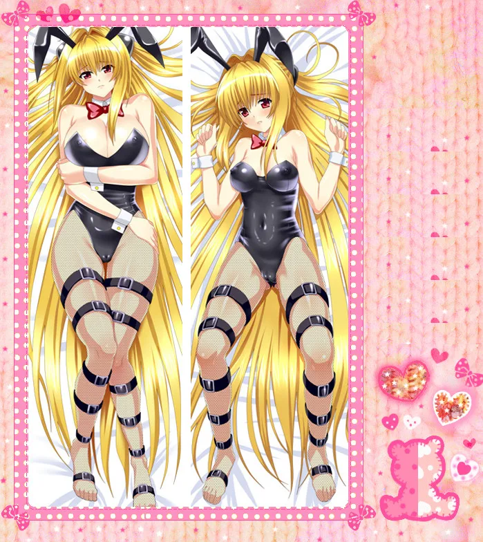 Anime Cartoon To Love Ru Darkness Golden Darkness Double Bolster Hugging Pillow Case Cover Pillowcase Peach Skin 2 Way / WT 1056
Anime Cartoon To Love Ru Darkness Golden Darkness Double Bolster Hugging Pillow Case Cover Pillowcase Peach Skin 2 Way / WT 1056